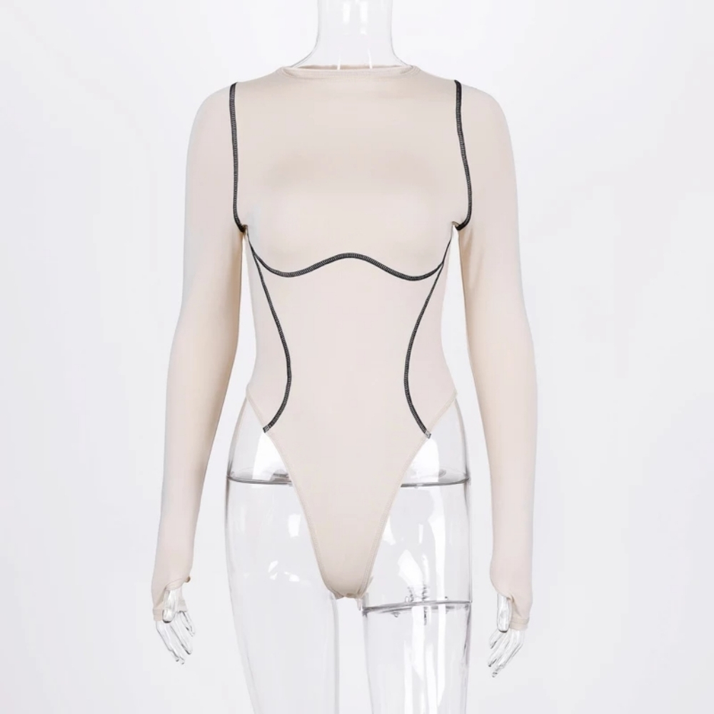 Cream bodysuit